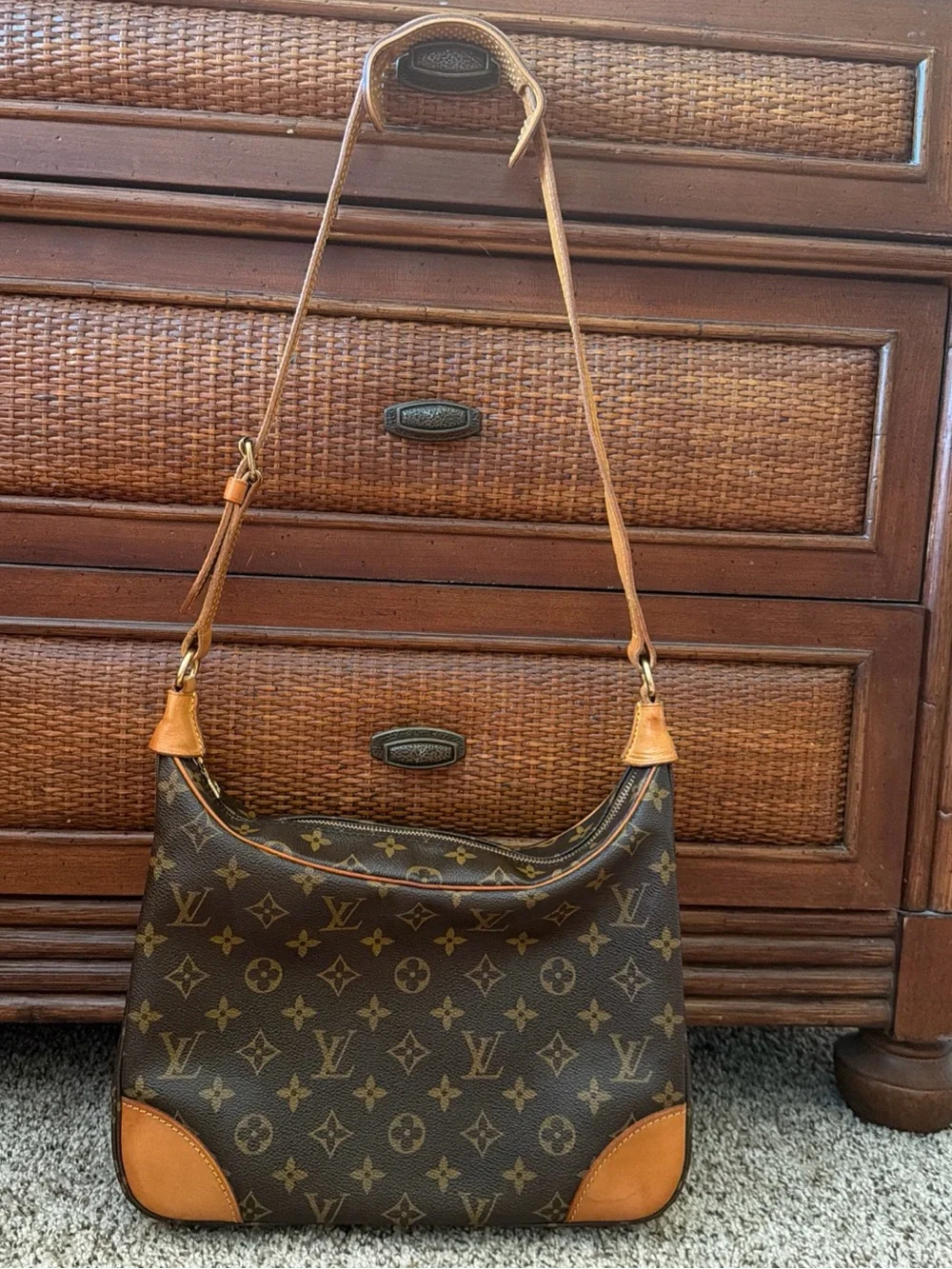 Louis Vuitton Monogram Vintage Boulogne 30 Shoulder Bag